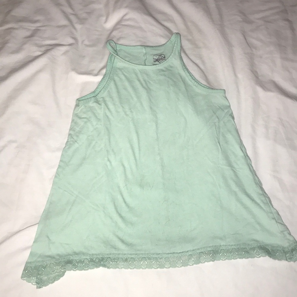 Girls mint tank